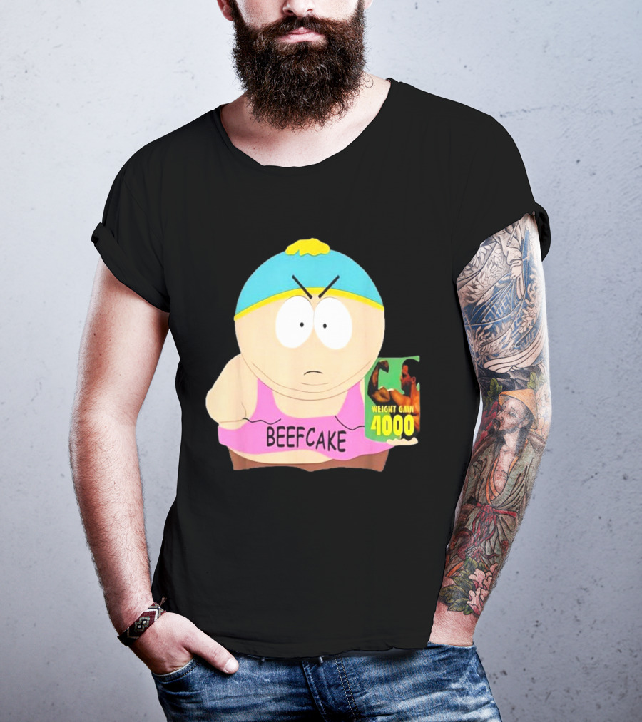 Eric Cartman Beefcake Weight Gain 4000 Promotion 2000 T-Shirt