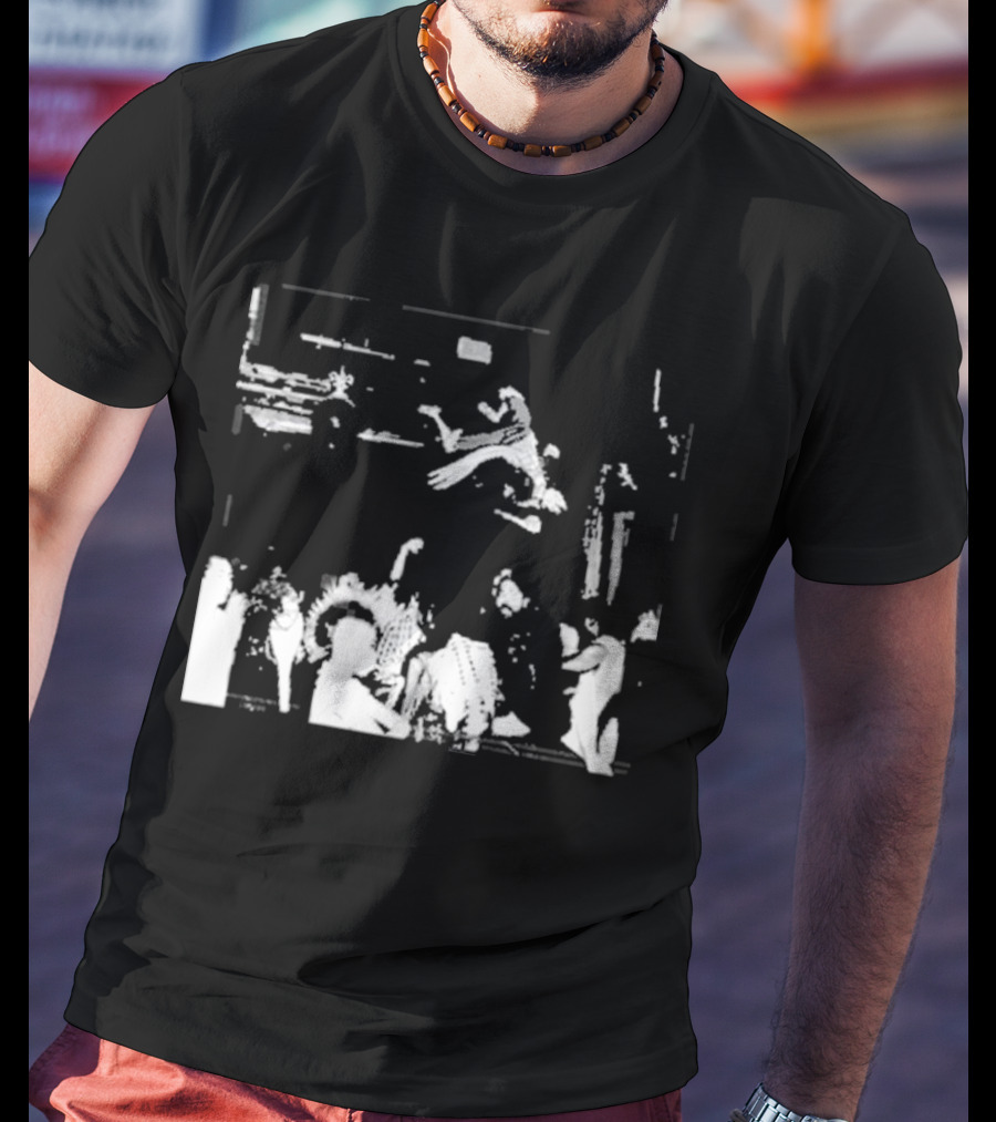 Funny Ahh Tees Luffy X Die Lit Crowd Jumping Scene T-Shirt