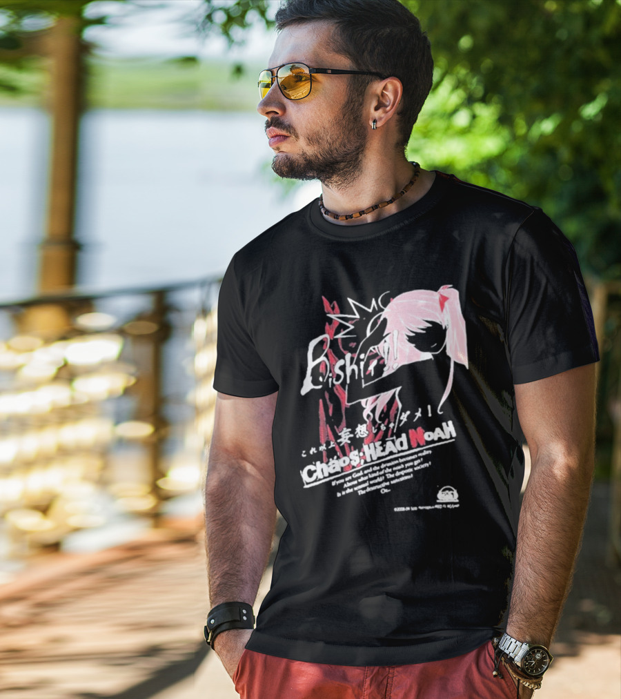 Chaos Head Noah Bishōjo Anime Waifu Manga Styling T-Shirt