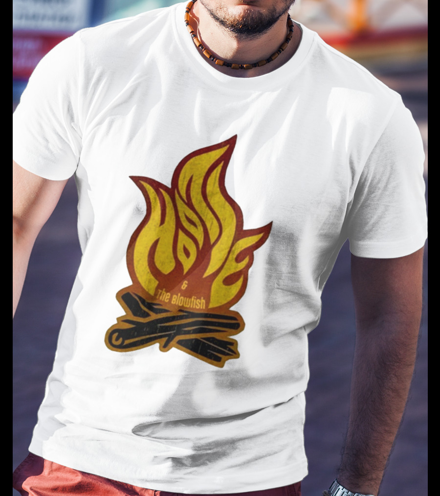 Hootie And The Blowfish Campfire Flame Logs T-Shirt