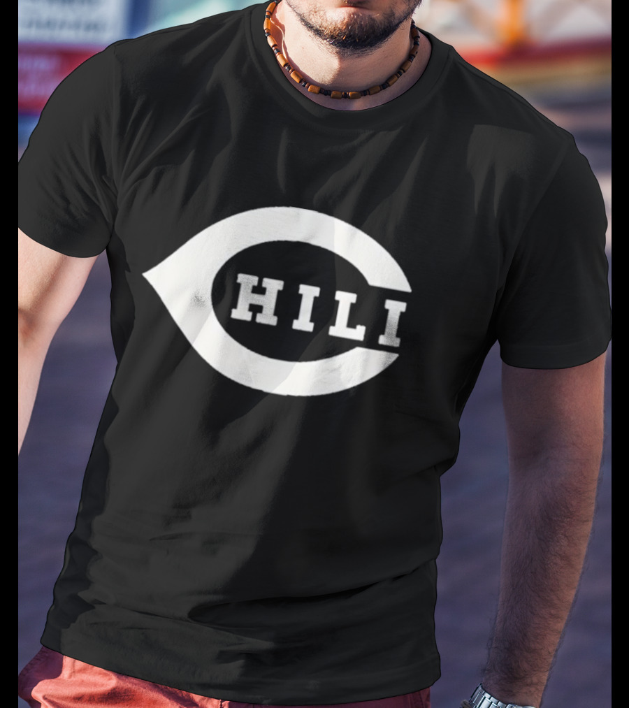 Cincinnati Chili C Logo Baseball T-Shirt