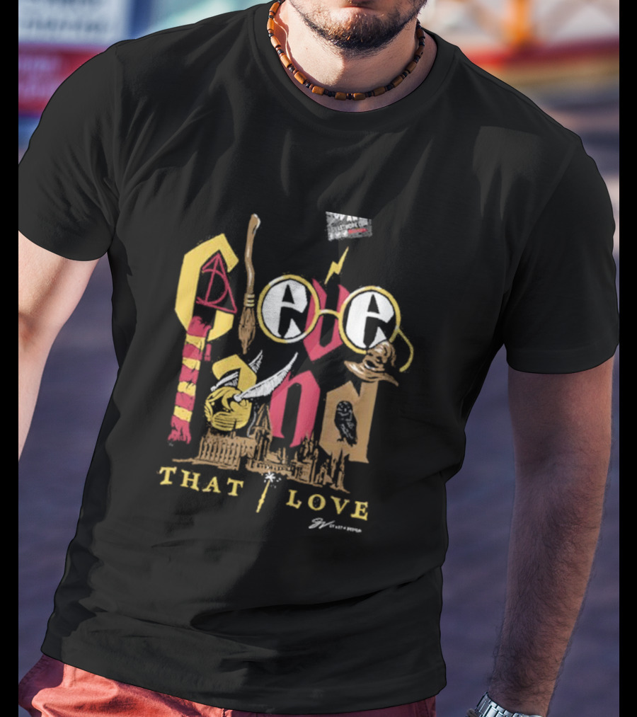 Cleveland Wizard Collage That Love Harry Magic Inspired T-Shirt