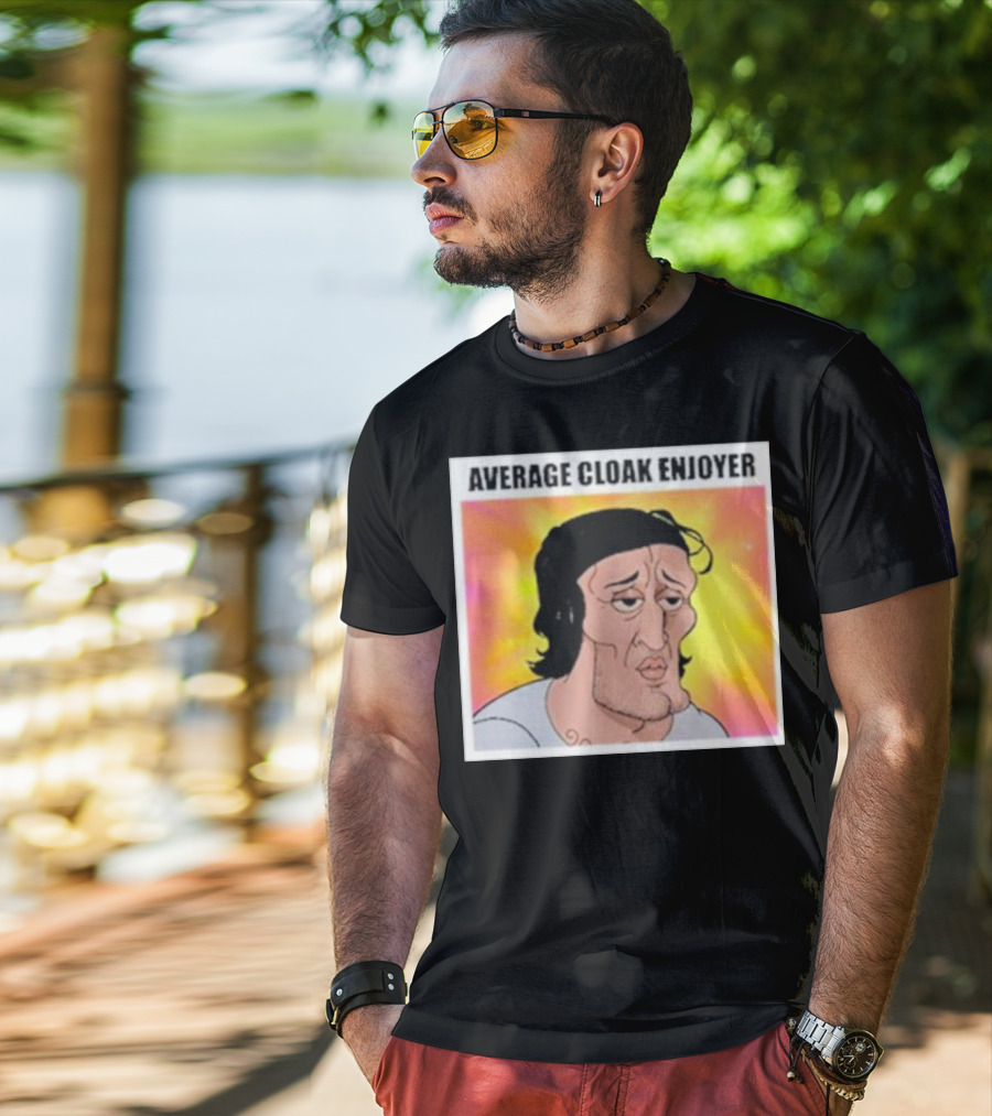 Average Cloak Enjoyer Parody Meme Comic T-Shirt