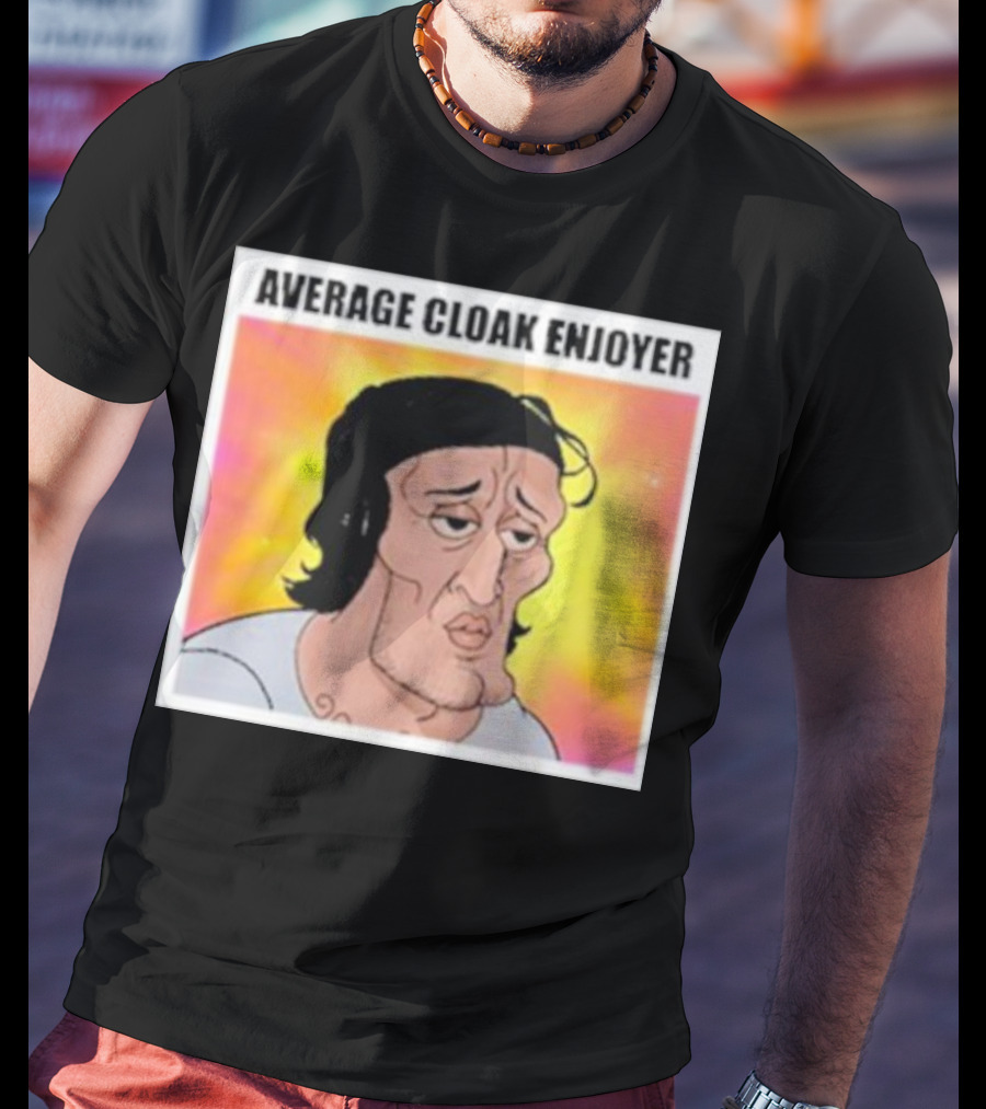 Average Cloak Enjoyer Parody Meme Comic T-Shirt