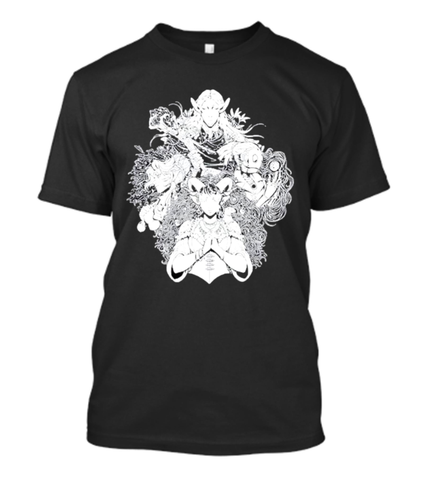 Critical Role Healing Party Characters T-Shirt