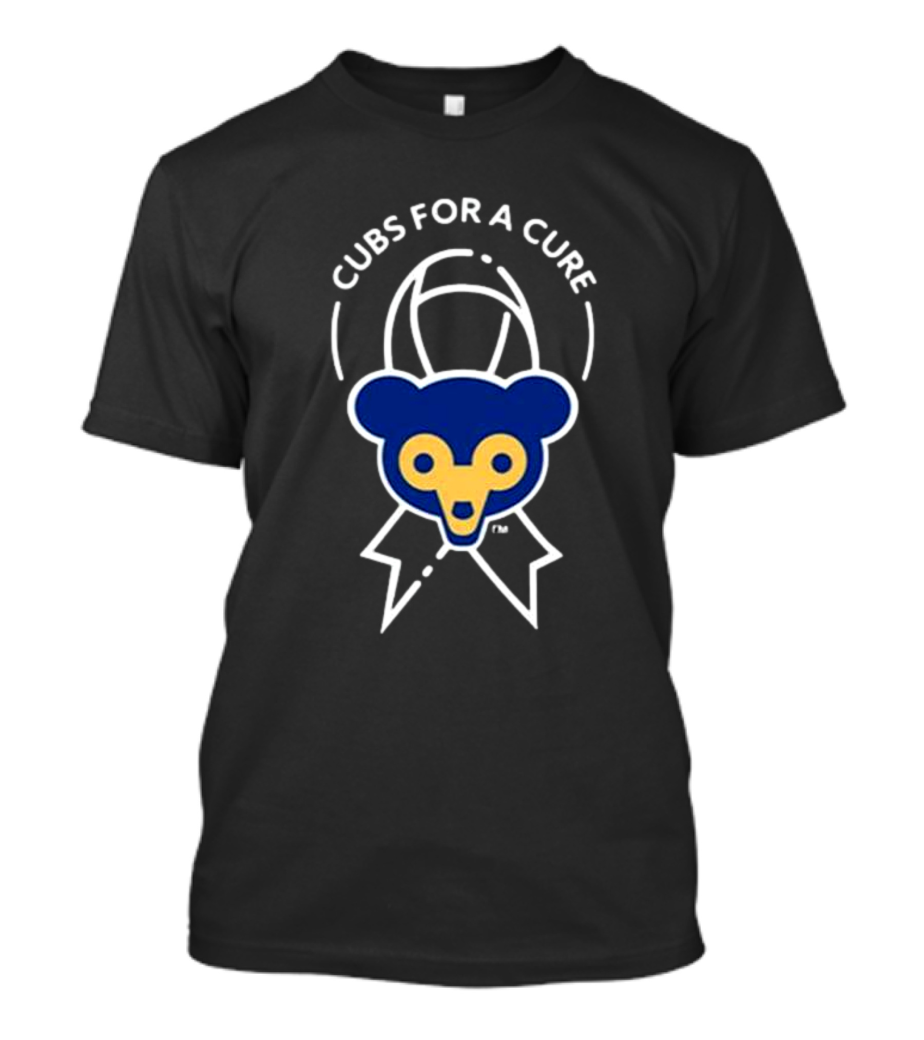 Cubs For A Cure Blue Bear T-Shirt