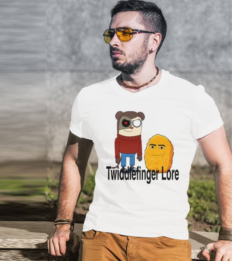 Twiddlefinger Lore Max And Nugget Cartoon Characters T-Shirt