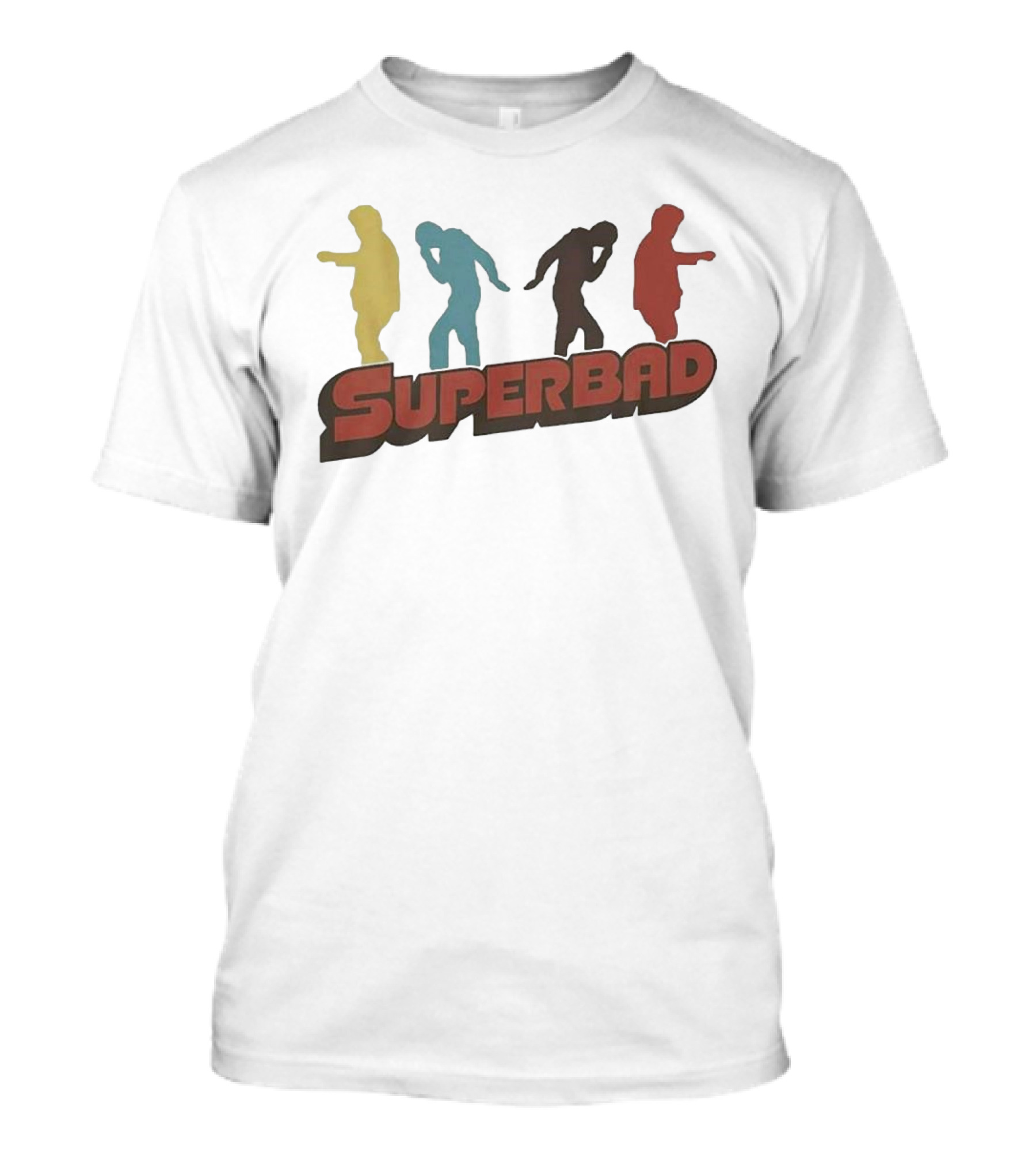 Superbad Silhouette Dance Moves McLovin Movie T-Shirt