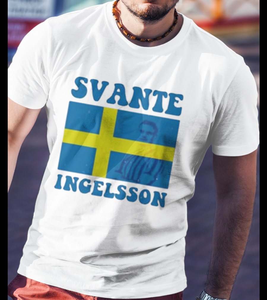 Svante Ingelsson Swedish Flag Sheffield Wednesday EFL T-Shirt