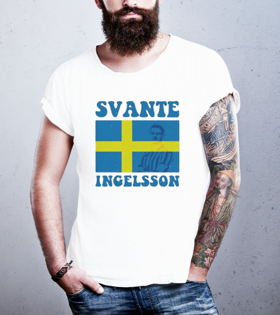 Svante Ingelsson Swedish Flag Sheffield Wednesday EFL T-Shirt