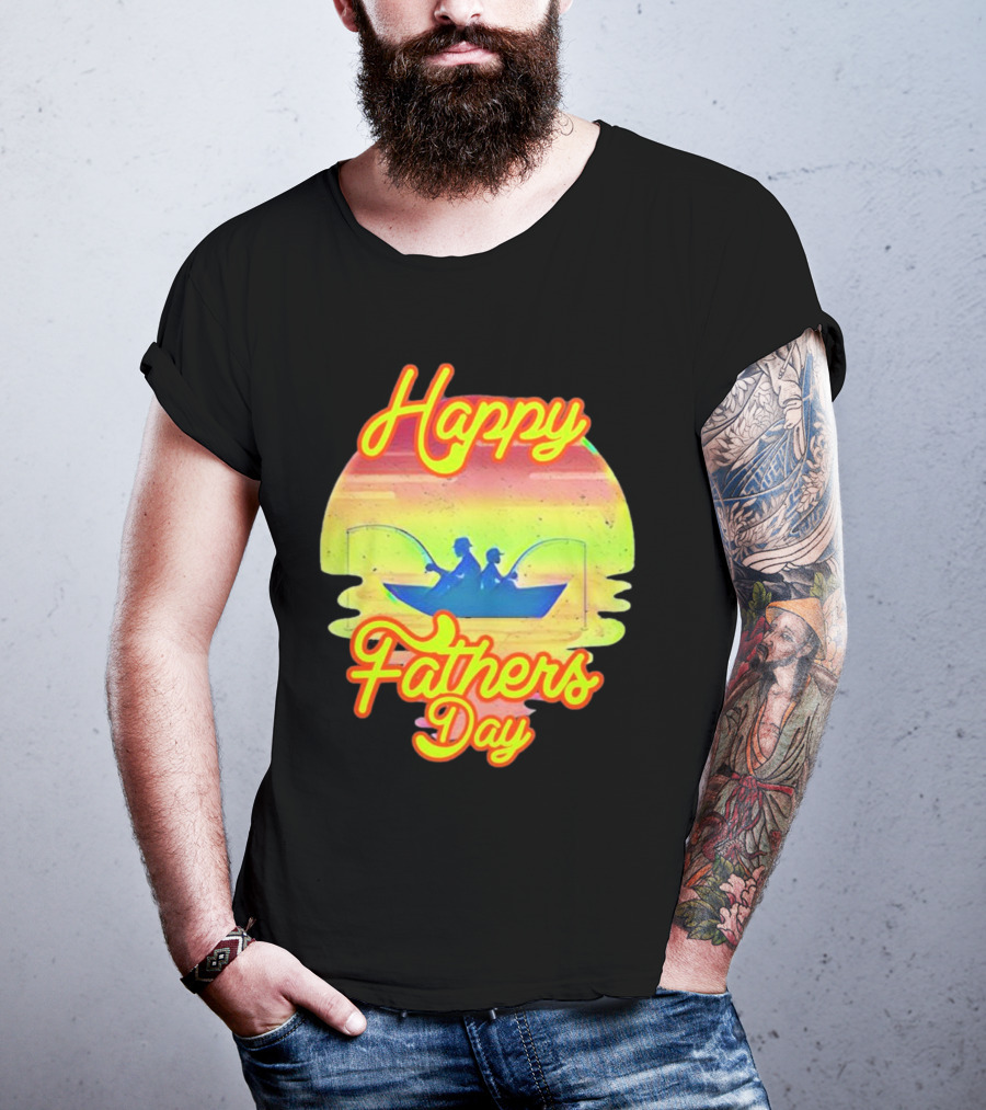 Happy Fathers Day Fishing T-Shirt