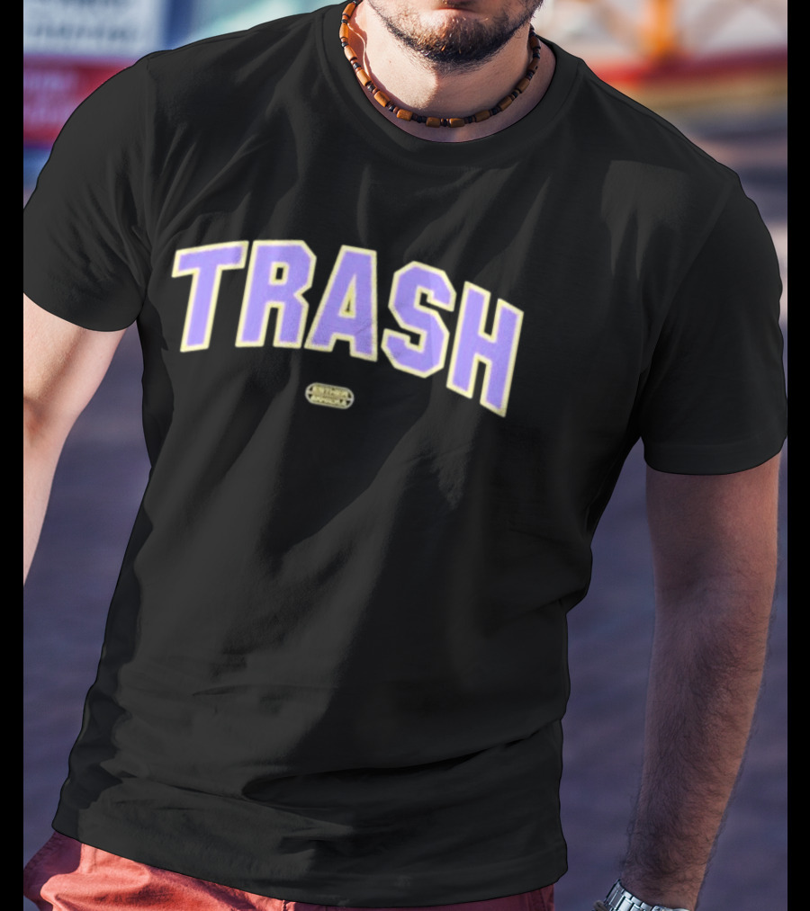 Trash Tuesday Trash Esther And Khalyla Purple T-Shirt
