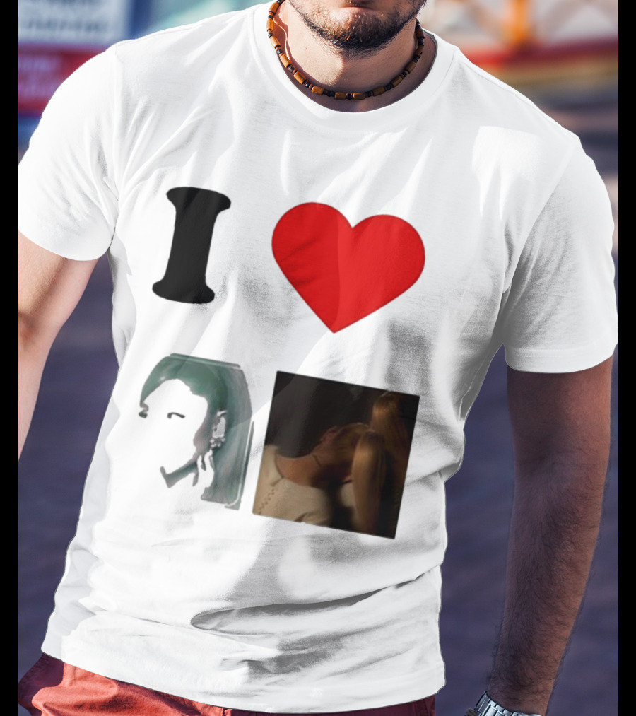 I Love Ariana Grande Cameron Fan Art Duo T-Shirt
