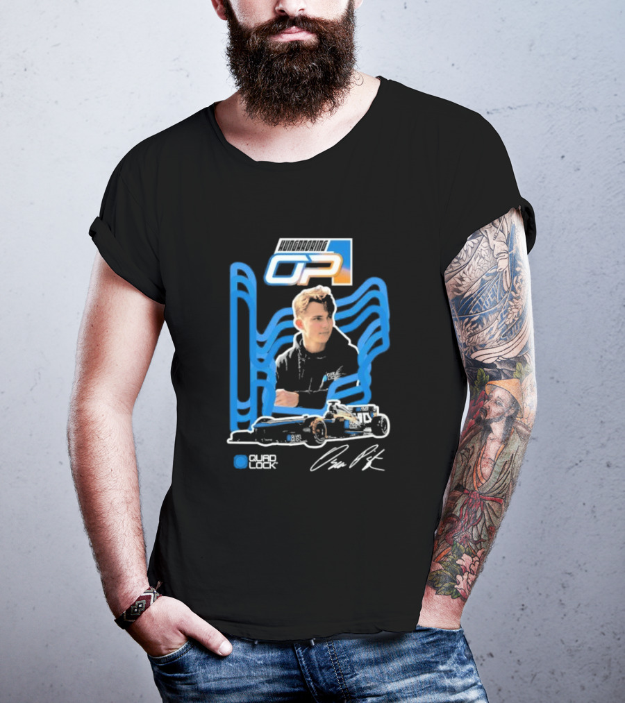 Hungaroring OP1 Quad Lock Astri Signature Celebrate Podium Finish T-Shirt