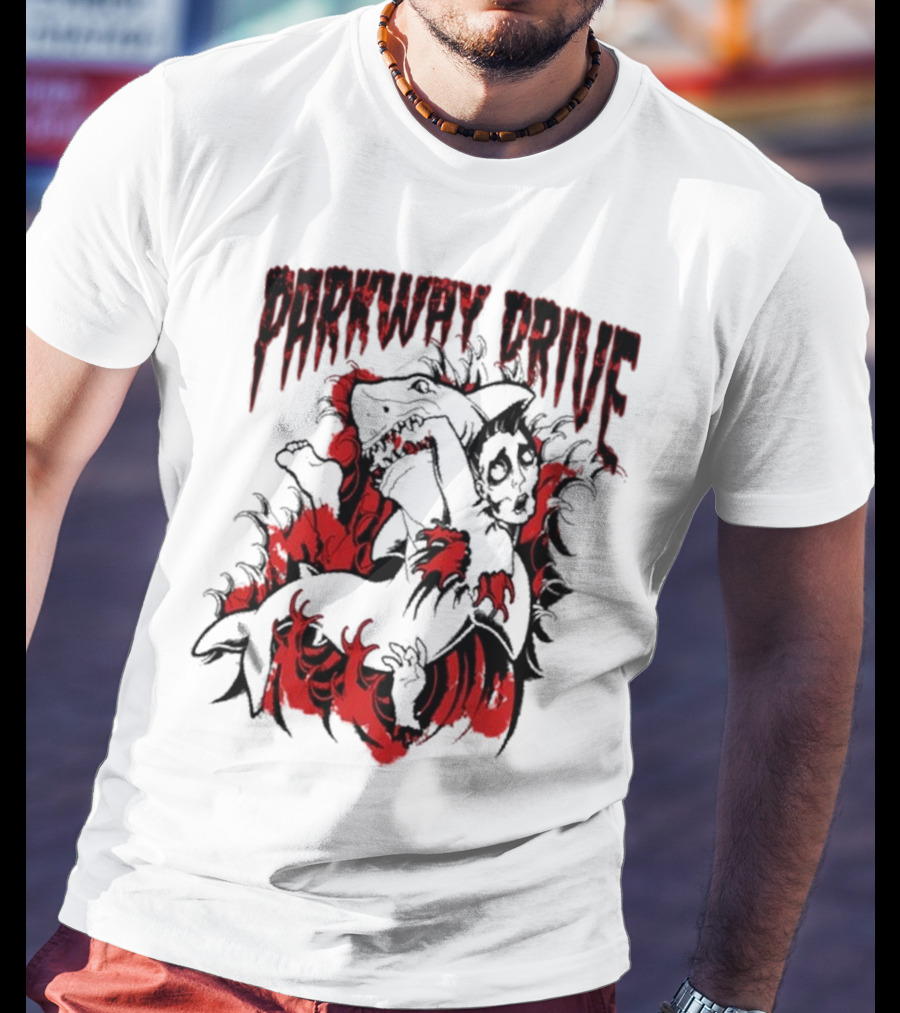 Parkway Drive Blood In The Water Shark Attack T-Shirt