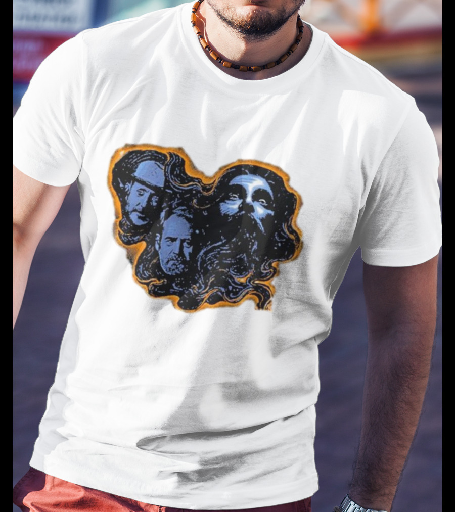 The White Buffalo A Freight Train Through The Night Faces And Mystical T-Shirt