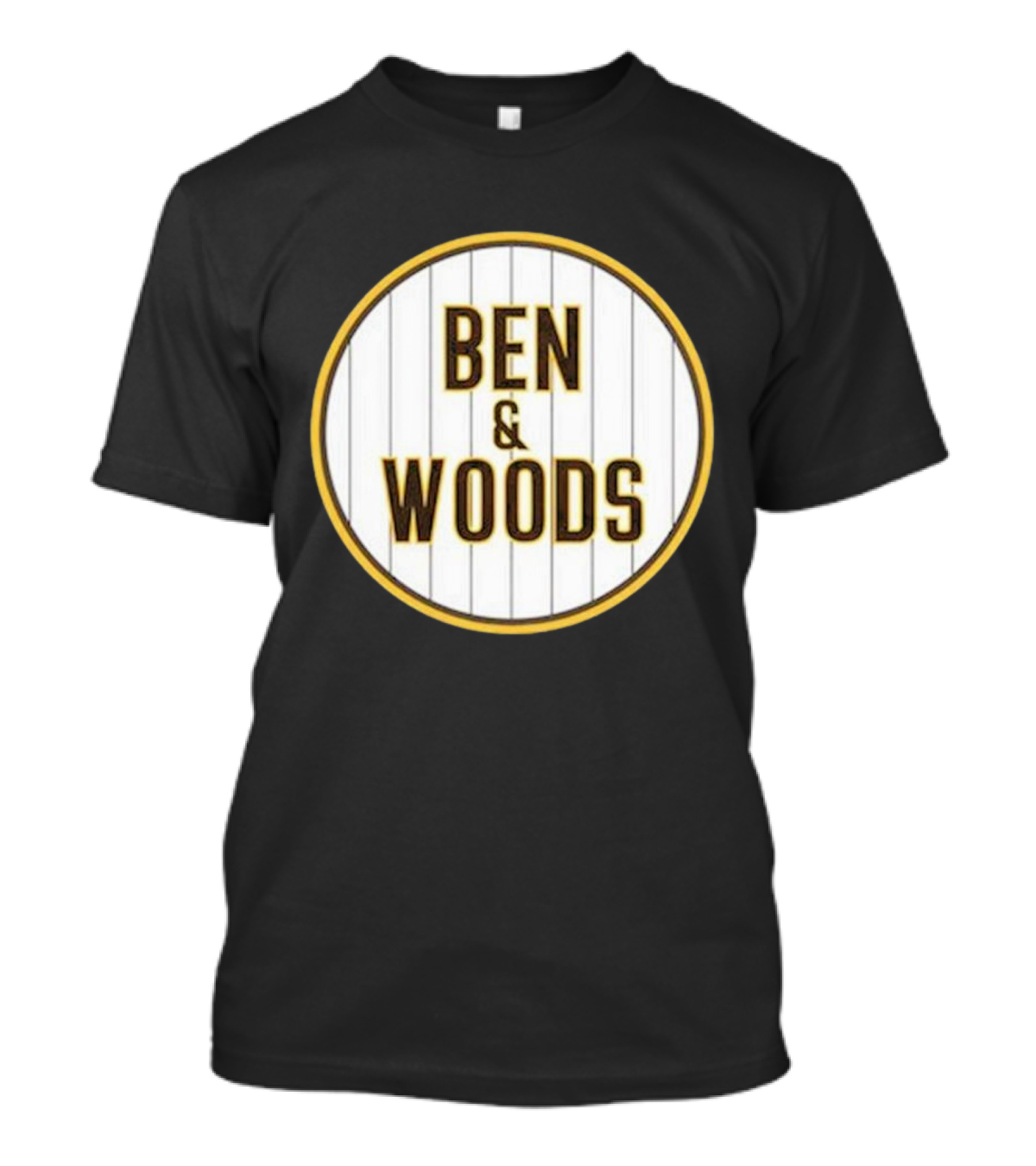 Yu Darvish Ben And Woods Pinstripe Circle T-Shirt