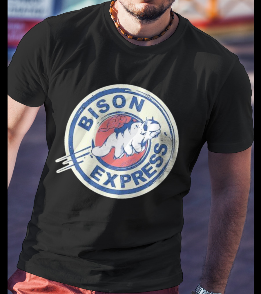 Bison Express Flying Bison Vintage Logo Avatar Reference T-Shirt