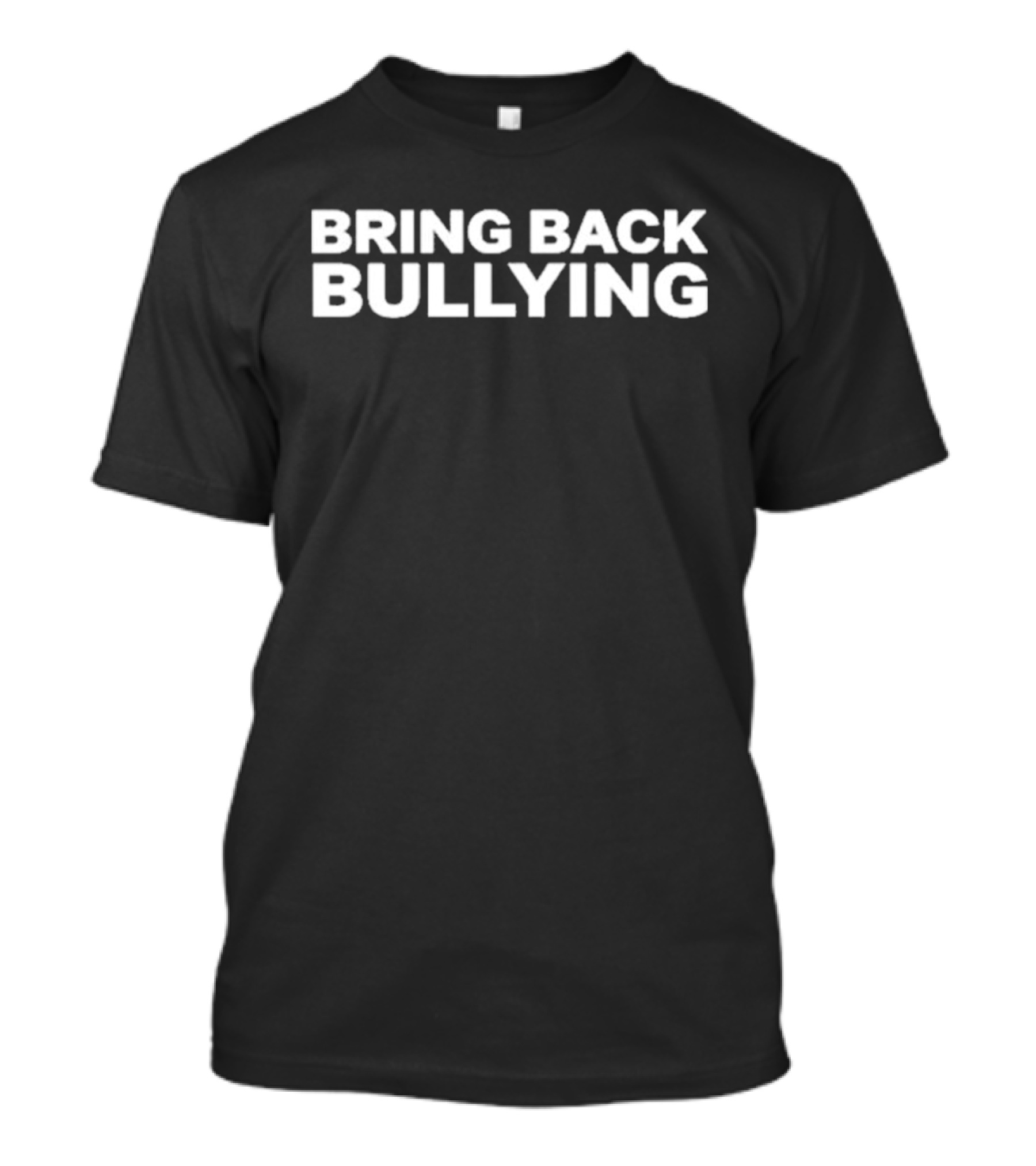 Bo Loudon Wearing Bring Back Bullying T-Shirt