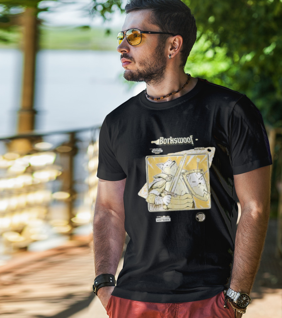 Borkwoof Woofer Woofbark Knight Adventure T-Shirt