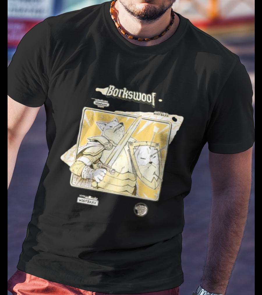 Borkwoof Woofer Woofbark Knight Adventure T-Shirt