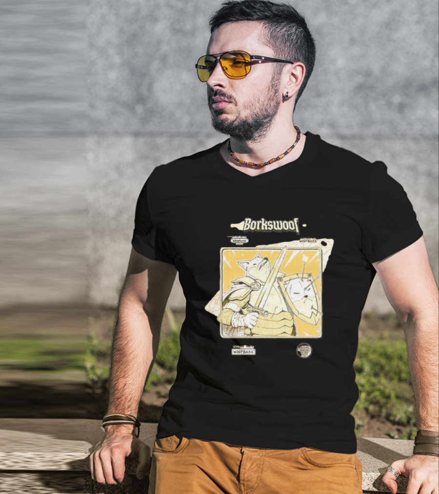 Borkwoof Woofer Woofbark Knight Adventure T-Shirt