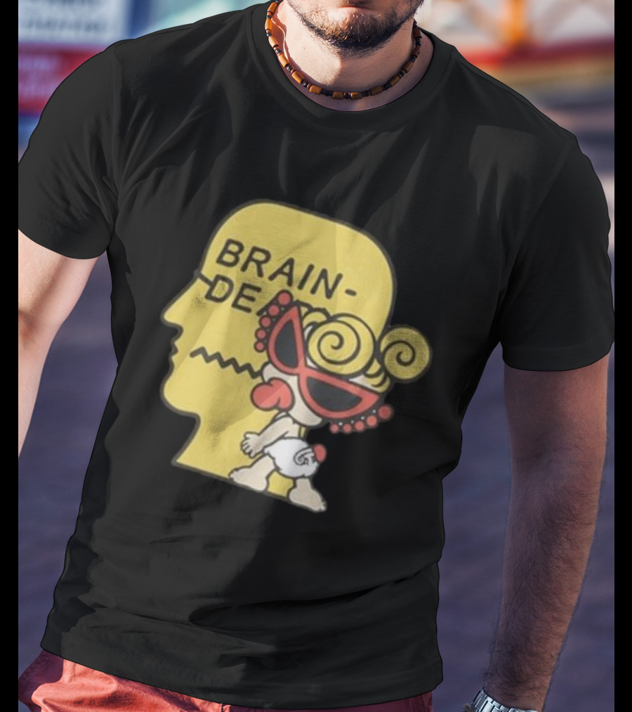 Brain Dead Hysteric Mini Collaboration Raglan Baseball T-Shirt