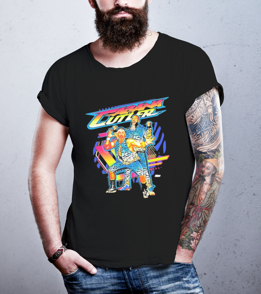 Cabana And Cutler Retro Wrestling Duo T-Shirt