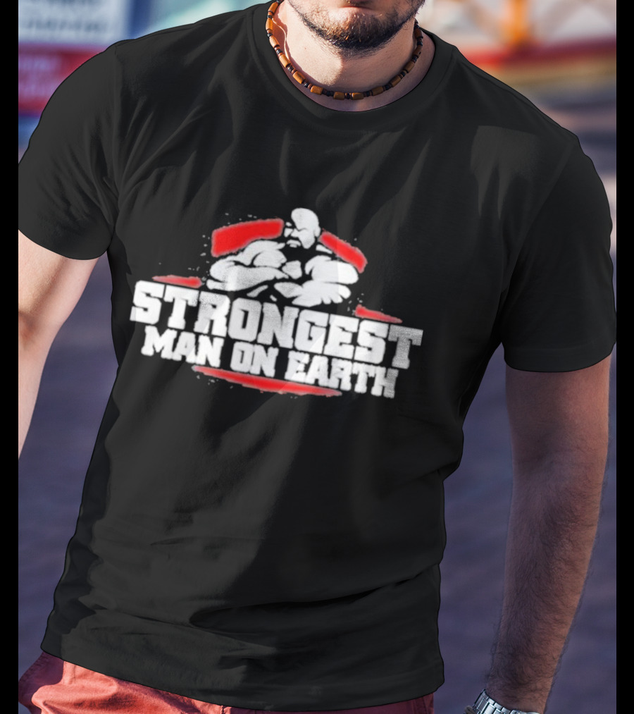 Brian Shaw Strongest Man On Earth T-Shirt