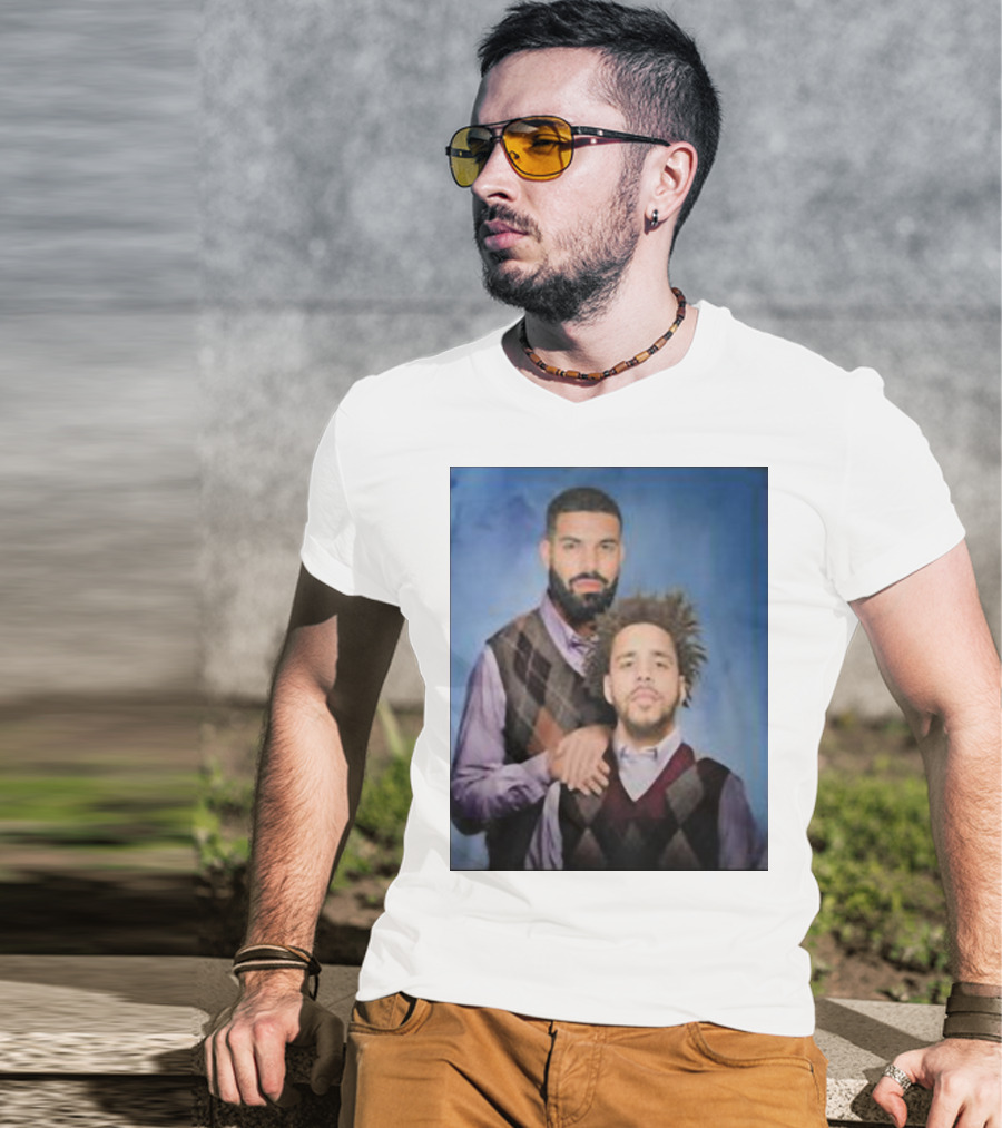 Drake And J. Cole Iconic Step Brothers Parody Collab T-Shirt