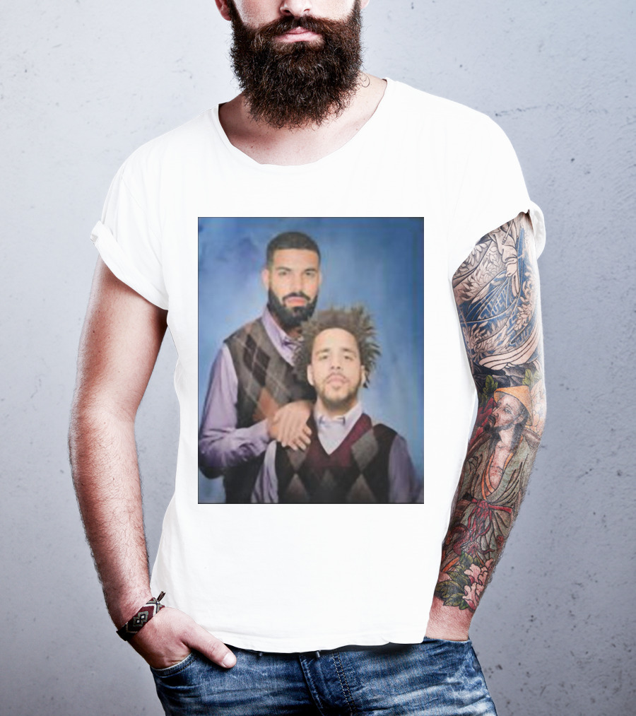 Drake And J. Cole Iconic Step Brothers Parody Collab T-Shirt