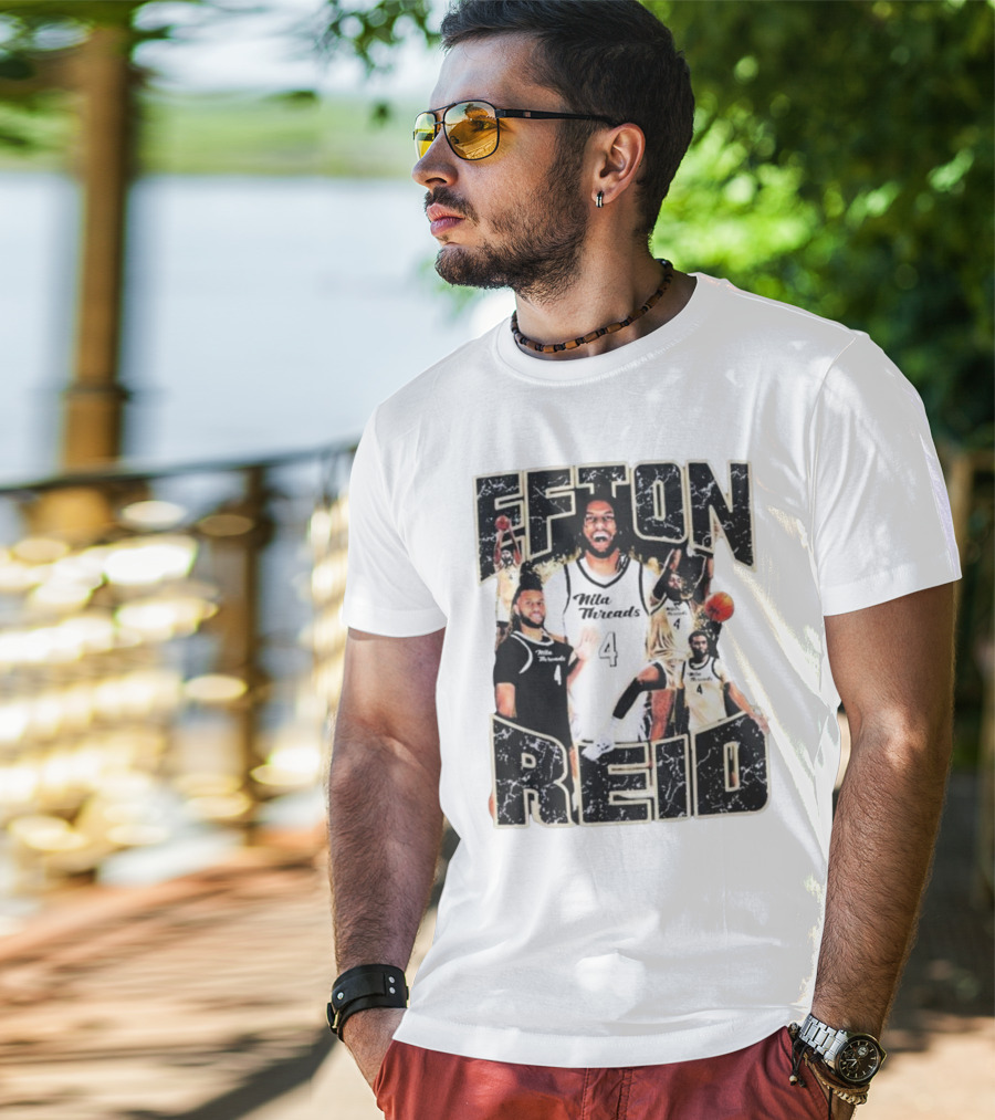 Efton Reid Nila Threads Basketball Player 4 T-Shirt