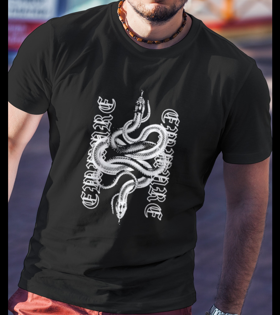 Emmure Serpent Tie Dye Snake Motif T-Shirt