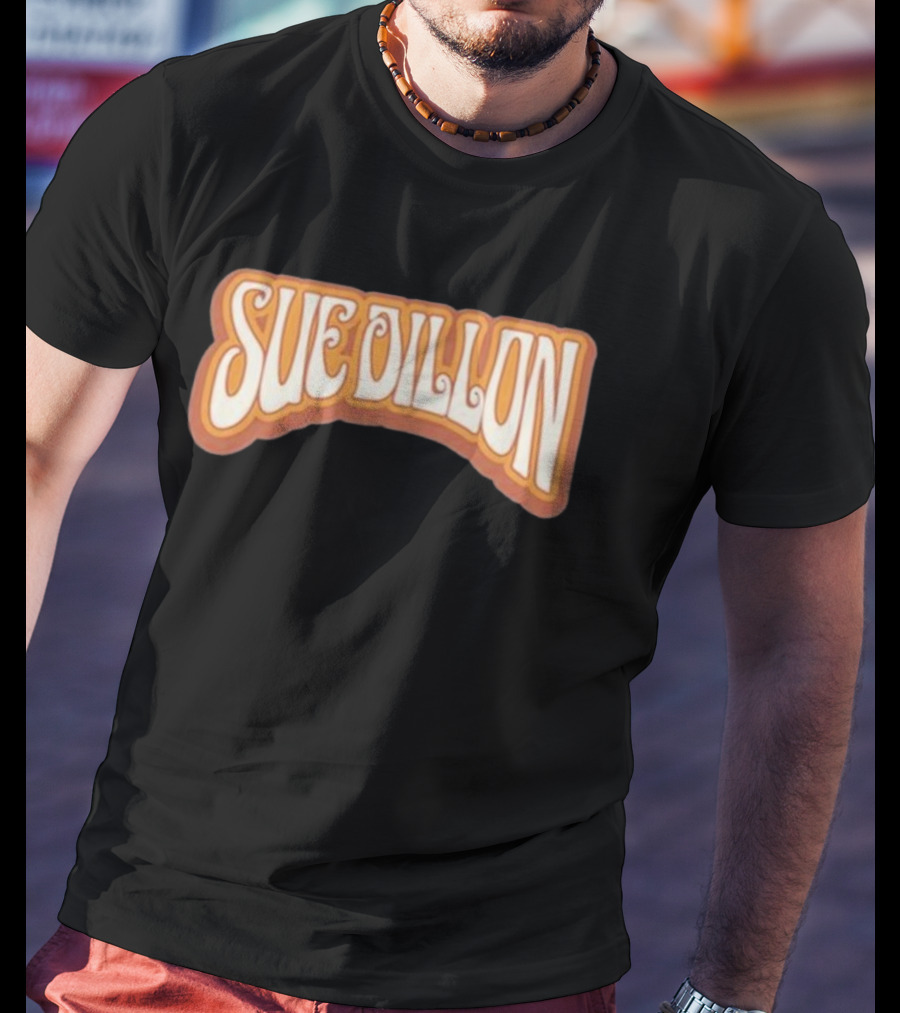 Sue Dillon Bold Retro Script T-Shirt