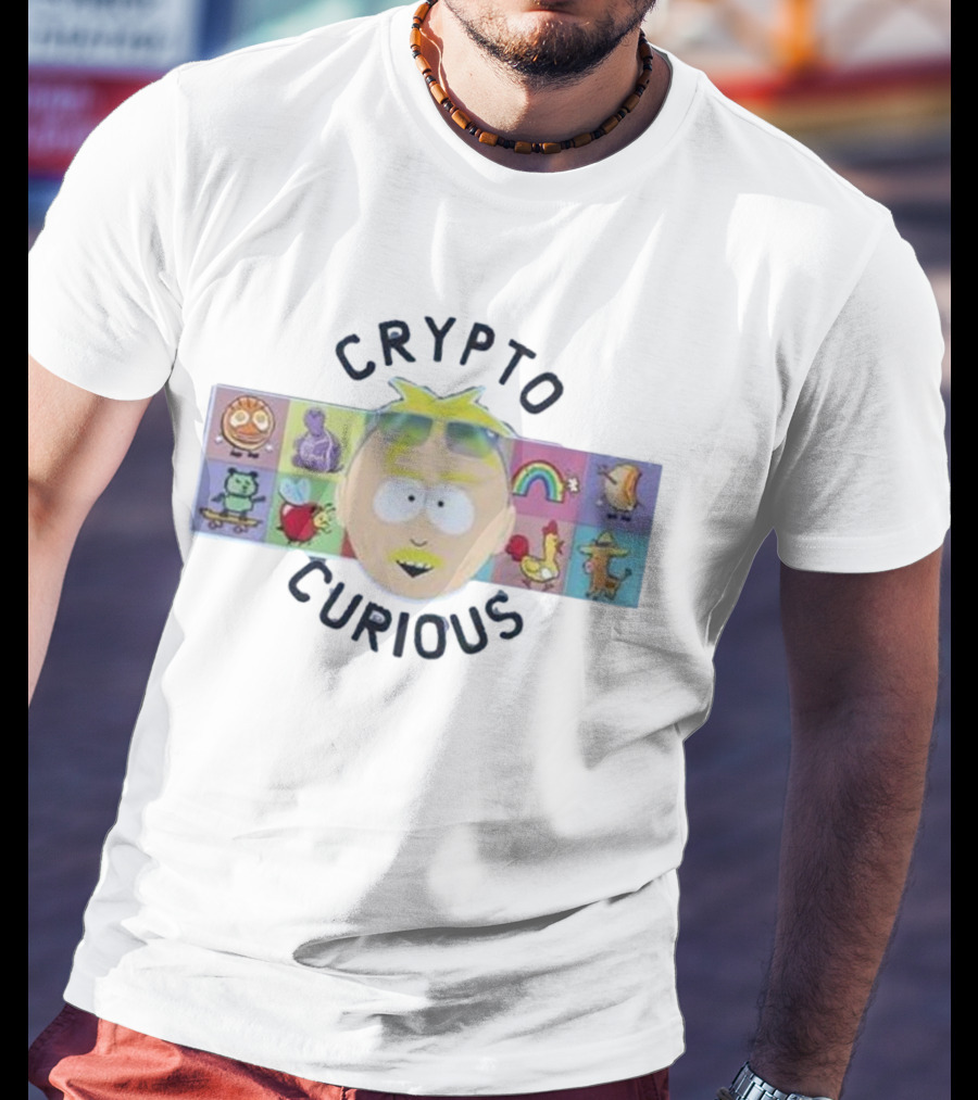 South Park Vic Chaos Crypto Curious Icons Collection T-Shirt