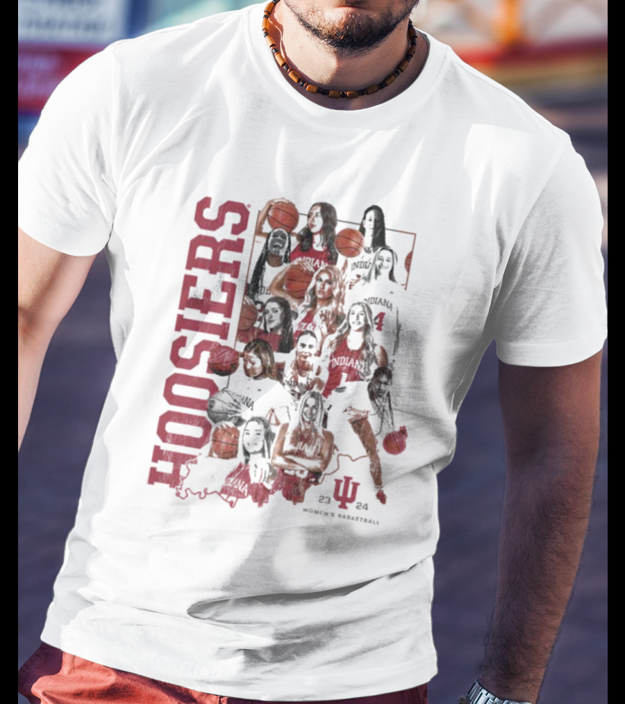 Indiana Hoosiers 23-24 Women's Basketball Team Exclusive Release T-Shirt