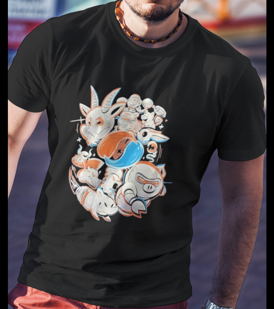 Extremely Cool Adofai Iconic Characters Compilation T-Shirt