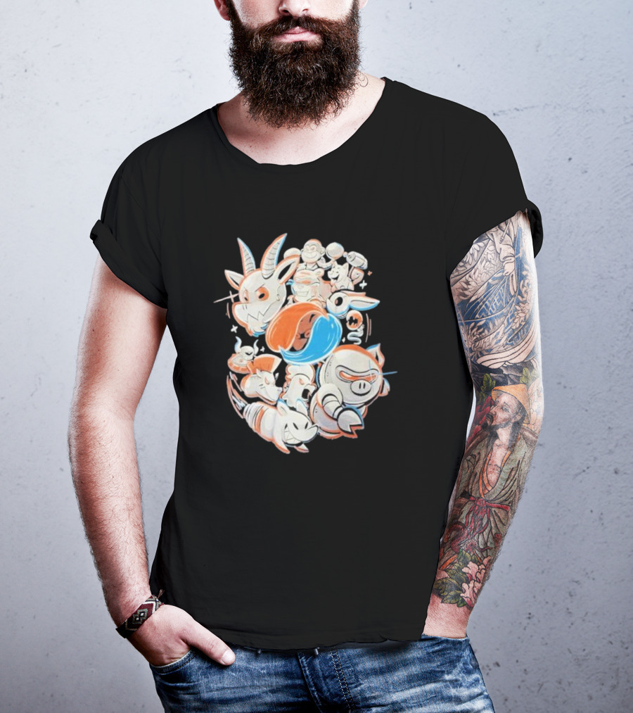 Extremely Cool Adofai Iconic Characters Compilation T-Shirt