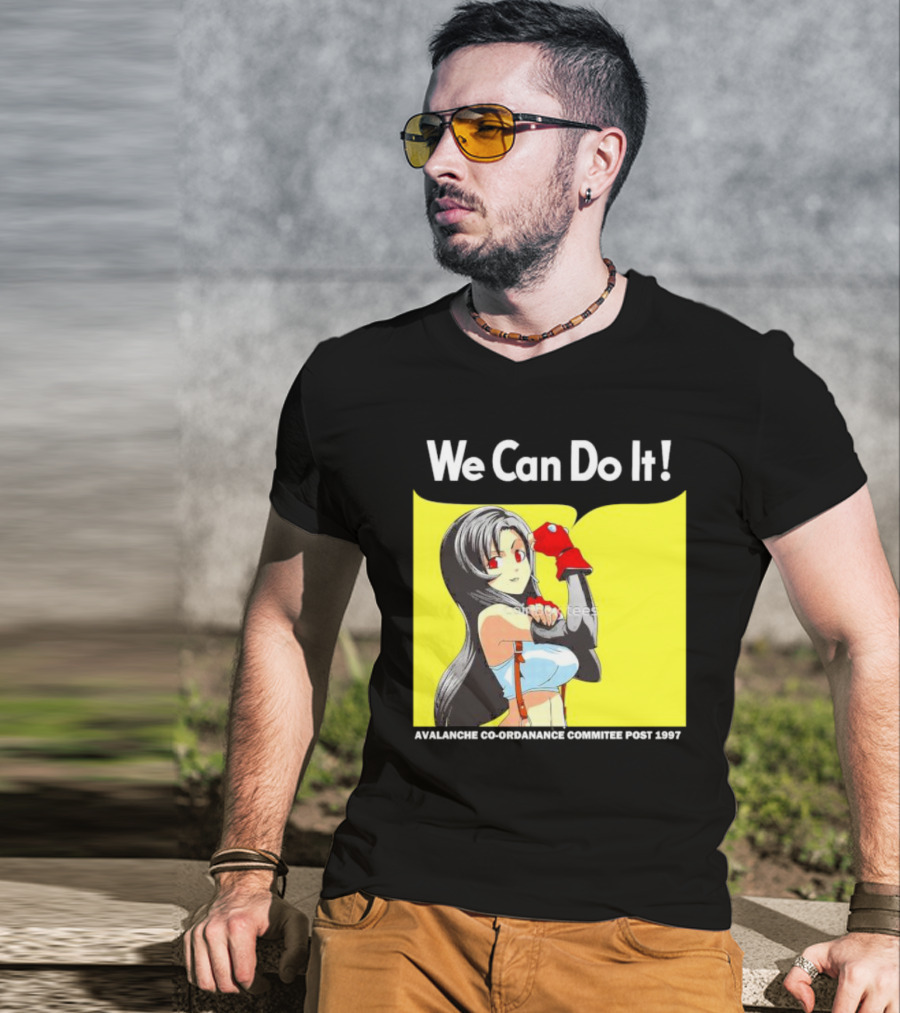 We Can Do It Avalanche Co-Ordanance Committee Post 1997 T-Shirt