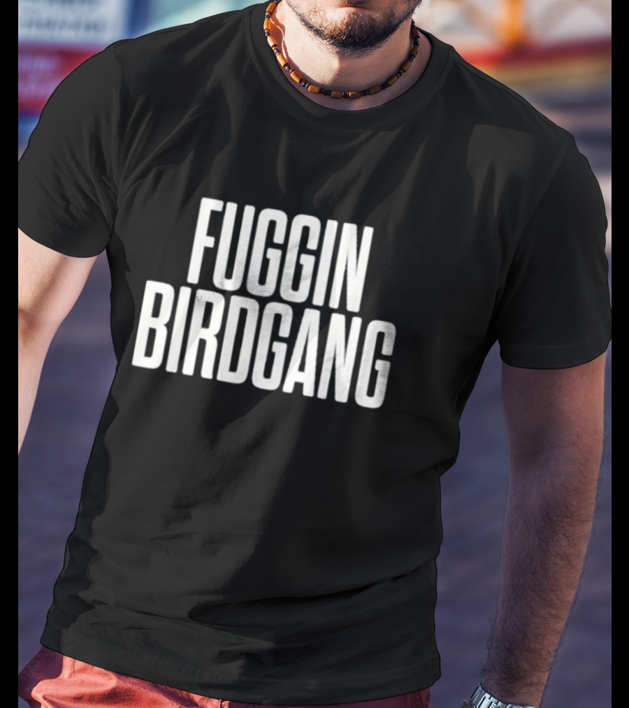 Gary Denoia Fuggin Birdgang Black T-Shirt