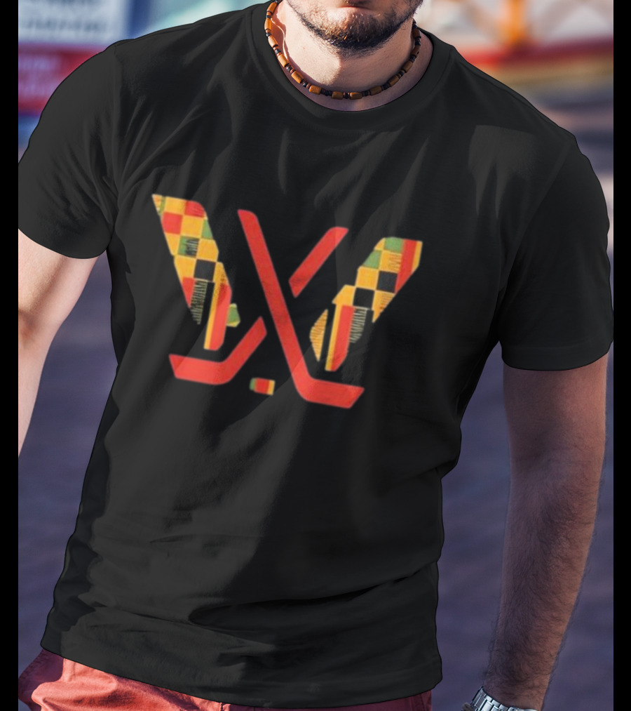 Dana Mclean PWHL Toronto Collaboration Woody Creek Disti Patchwork Motif T-Shirt