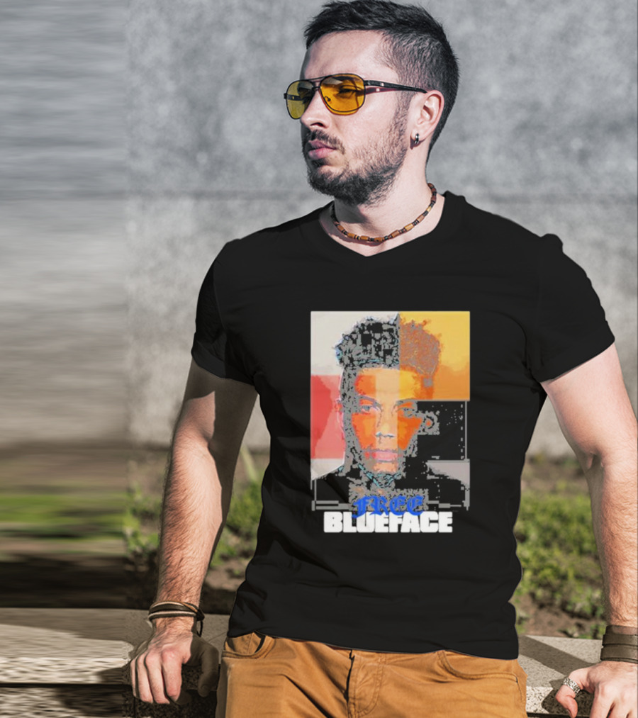 Free Blueface Dinero Jones Album Multicolor T-Shirt