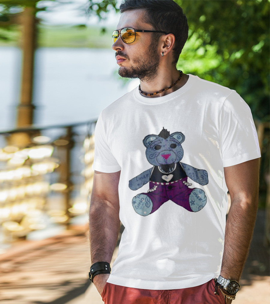 Doodle Bear Killian Krowe Bear Loser One Gino T-Shirt