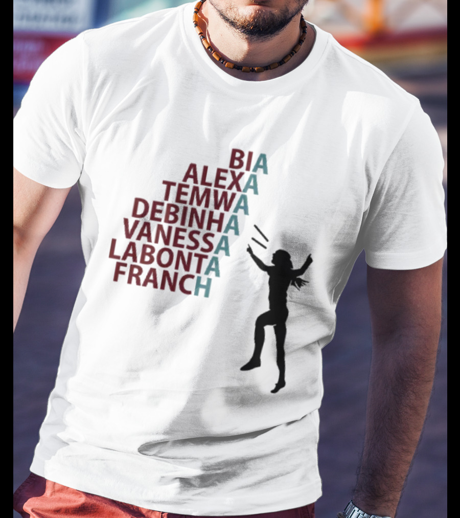 Bia Alexa Temwa Debinha Vaness Labonta Franch Volleyball Player T-Shirt