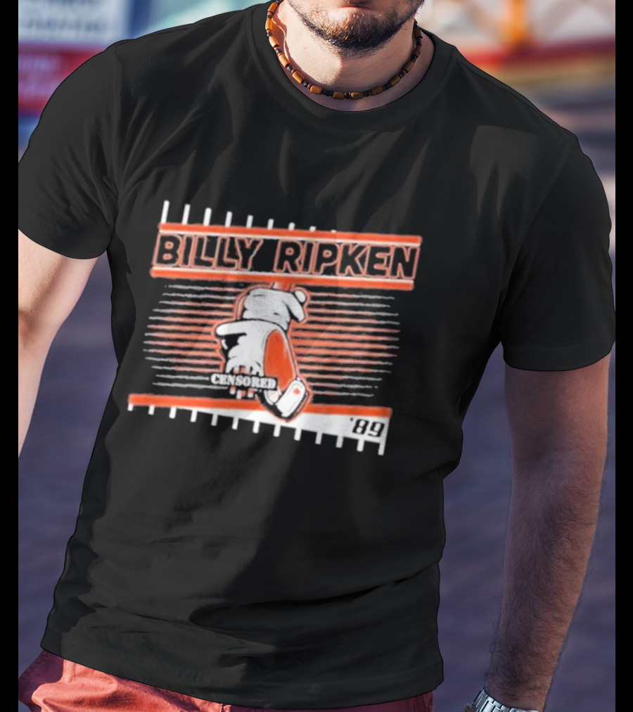 BILLY RIPKEN CENSORED '89 T-Shirt