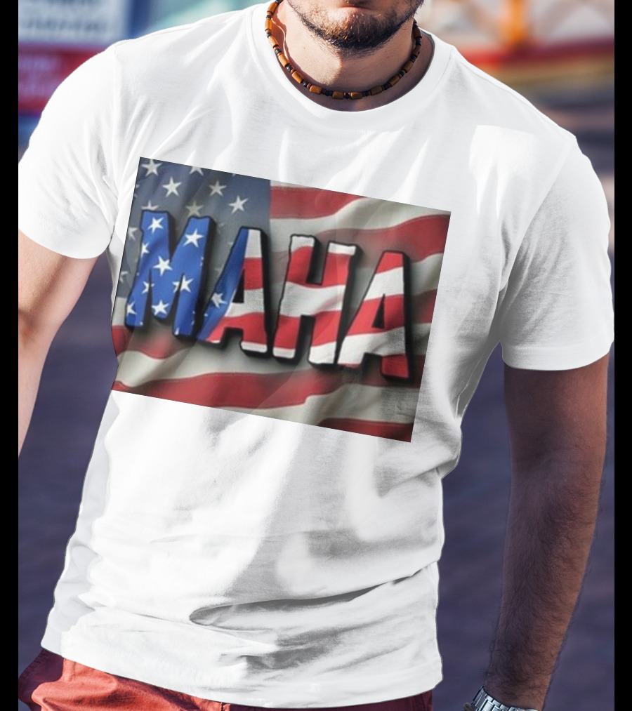 Bryce Lipscomb Maha Make America Healthy Again USA Flag T-Shirt