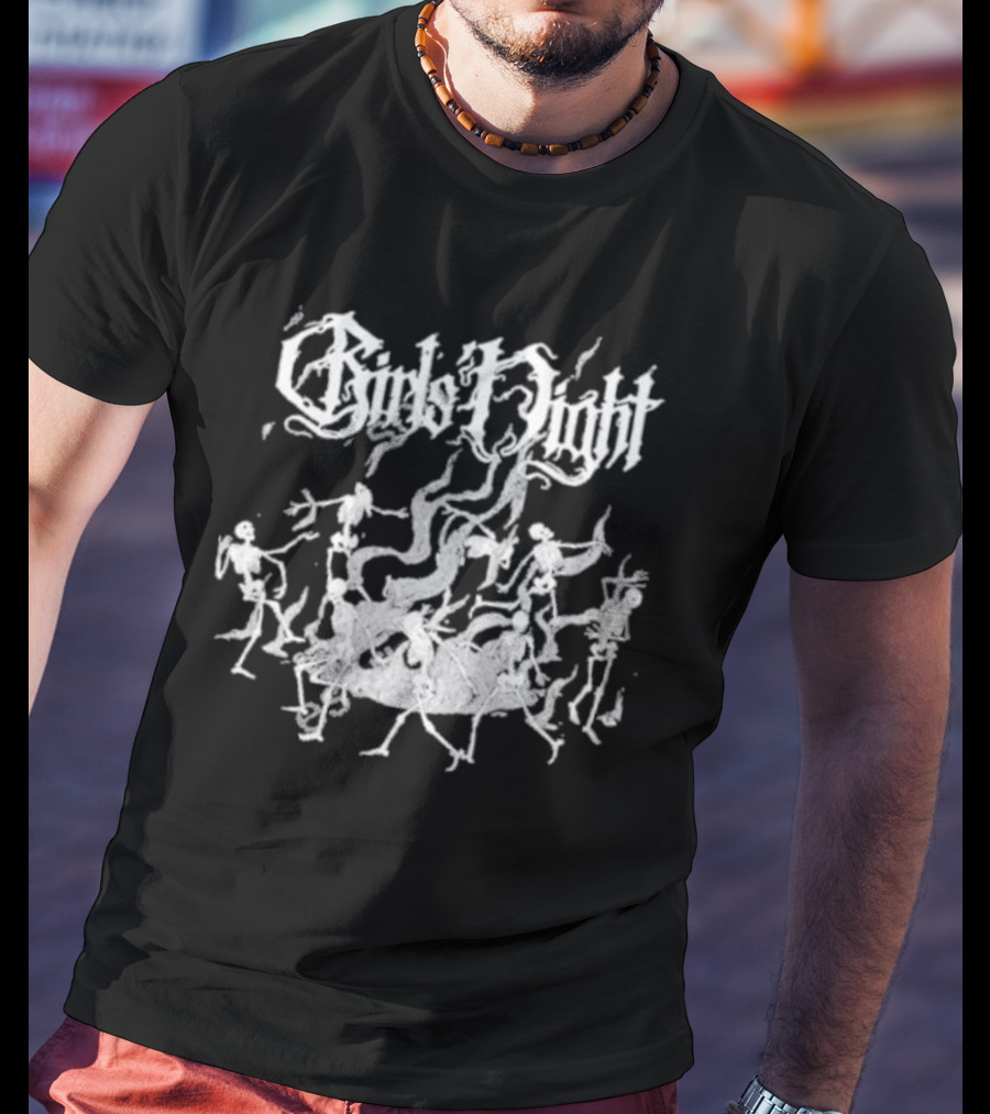 Coey Kuhn Girls Night Skeleton Dance T-Shirt