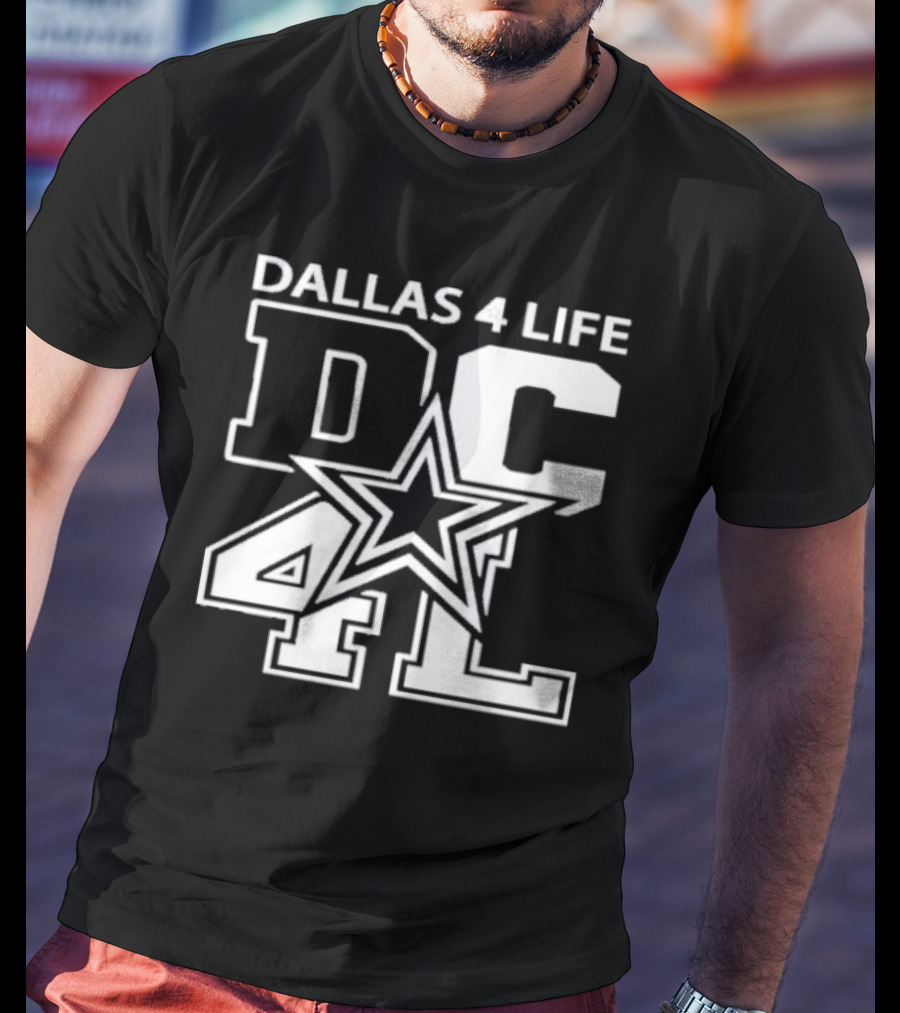 Dallas 4 Life DC 4L Star T-Shirt