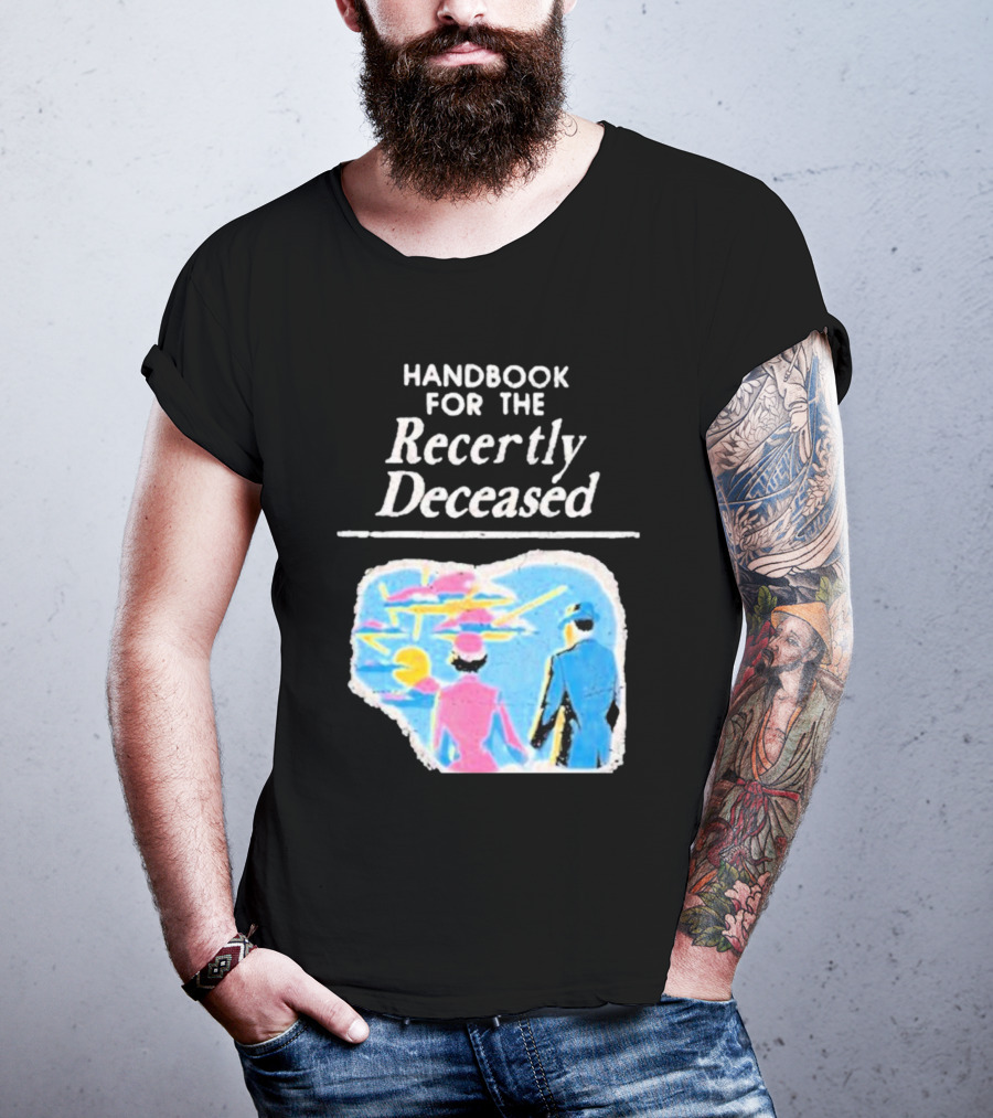 Handbook For The Recently Deceased Our Flag Means Death Band Logo Mash Up T-Shirt