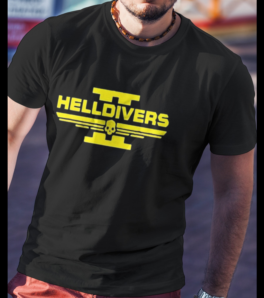 Helldivers II Skull Emblem T-Shirt